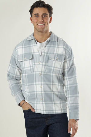 Jack & Jones Dover Worker Jacket Glacier Gray