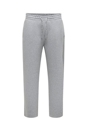 Only & Sons Goyle Wide Scuba Pant Light Grey Melange