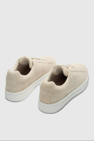 Selected David Chunky Suede Sneaker 2.0 White