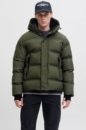 Jack & Jones Cofusion Puffer Jacket Grape Leaf
