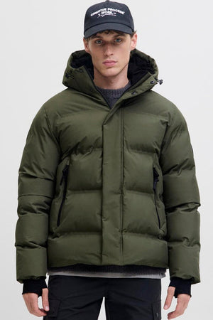 Jack & Jones Cofusion Puffer Jacket Grape Leaf