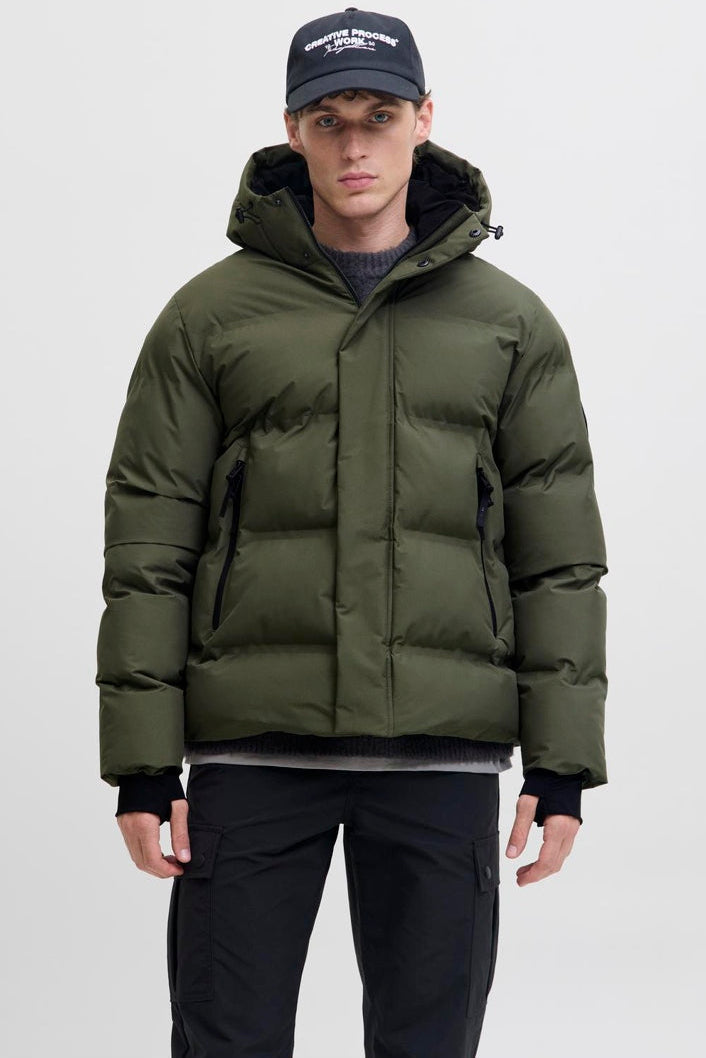 Jack & Jones Cofusion Puffer Jacket Grape Leaf
