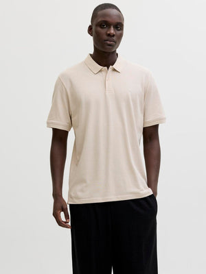 Jack & Jones Basic Polo SS Noos Moonbeam