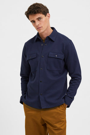 Selected Jackie Regular Fit Sweat Jacket Navy Blazer