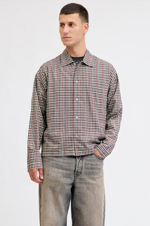Jack & Jones Austin Clean Check Shirt Tibetan Red