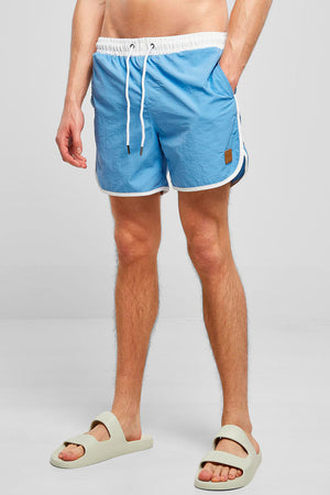 Urban Classics Retro Swimshorts Horizon Blue