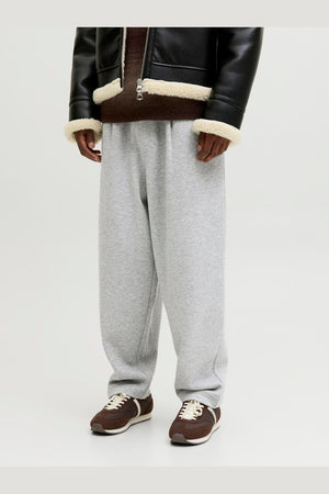 Jack & Jones Evan Bradley Loose Fit Sweat Pants Light Grey Melange