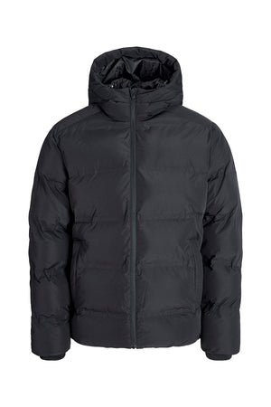 Jack & Jones Soho Puffer Hood Jacket  Black