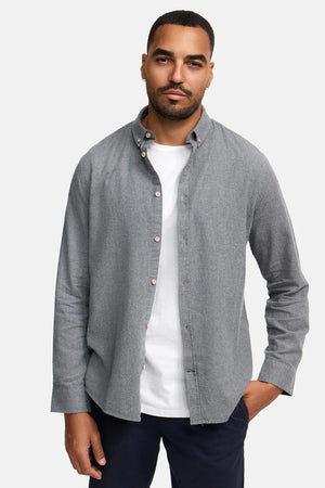 Kronstadt Johan Diego Cotton Shirt Grey Mix