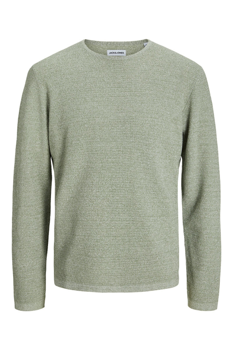 Jack & Jones George Knit Crew Neck Iceberg Green