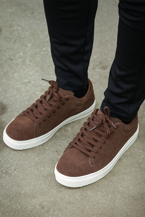 Liebhaveri Liberty Sneaker Suede Walnut