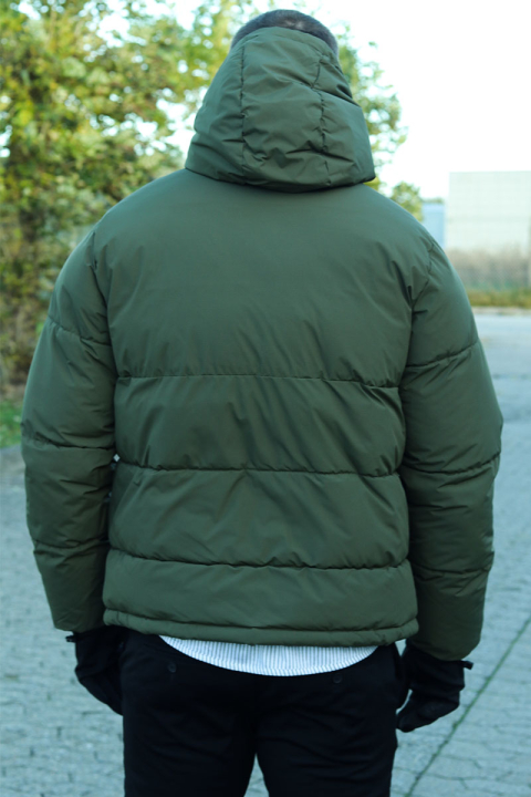 Jack & Jones World Puffer Jacket Olive Night