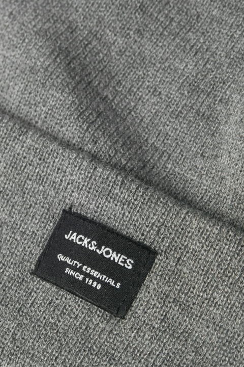 Jack & Jones Dna Beanie  Grey Melange