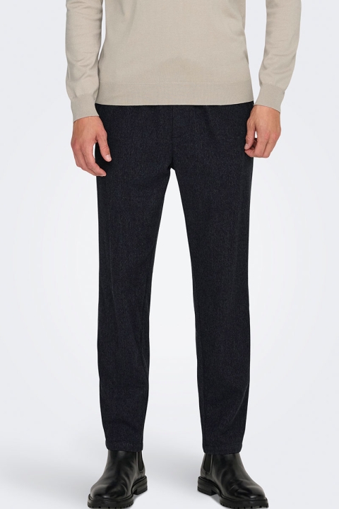 ONLY & SONS Linus Tap Pants Black