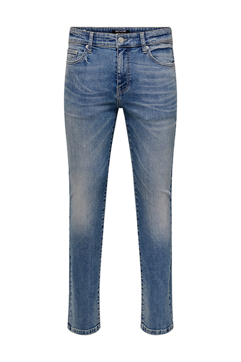 Only & Sons Loom Slim Fit Medium Blue Denim