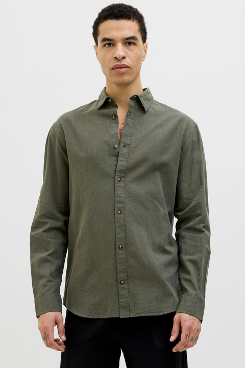 Jack & Jones Summer Shirt LS Beetle