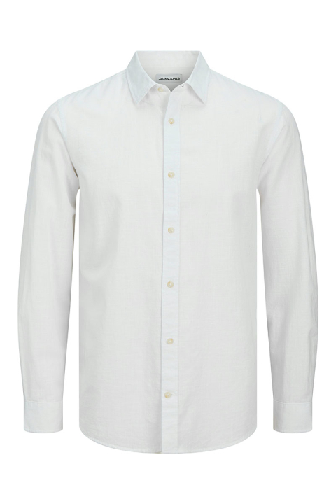 Jack & Jones Summer Linen Shirt LS White