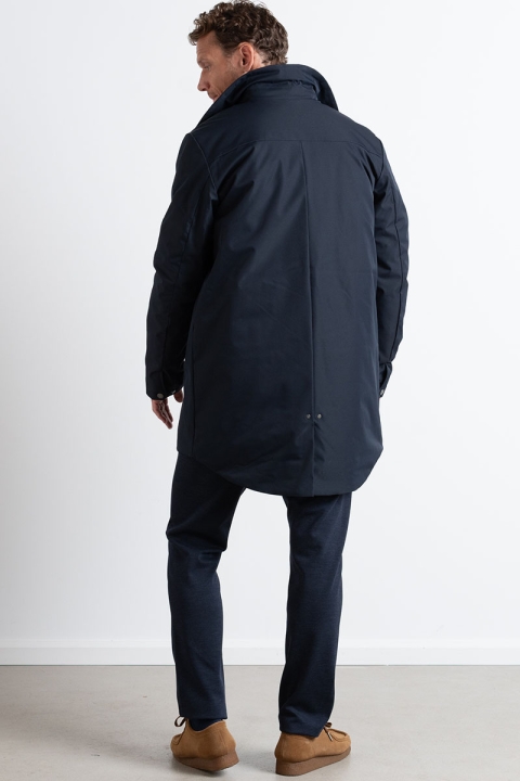 Clean Cut Copenhagen Blake Mix Coat Dark Navy