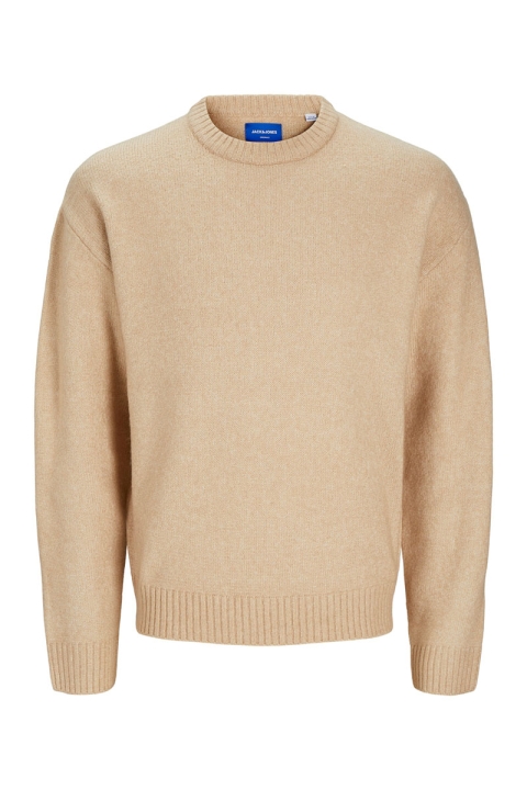 Jack & Jones Ollie Knit Crew Neck Humus