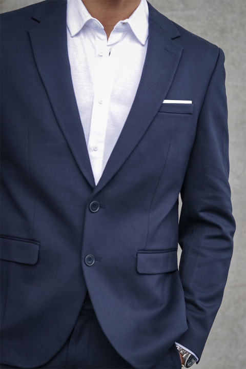 JEFF Ezra Blazer Dark Navy