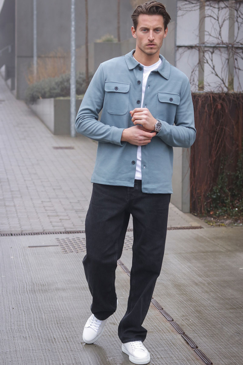 ONLY & SONS Kodyl Overshirt  Stormy Weather