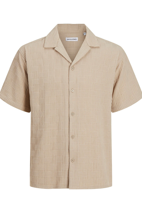 Jack & Jones Matteo Resort Shirt SS Oxford Tan