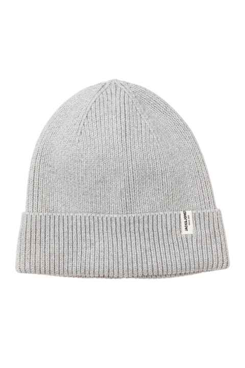 Jack & Jones Brink Beanie Light Grey Melange