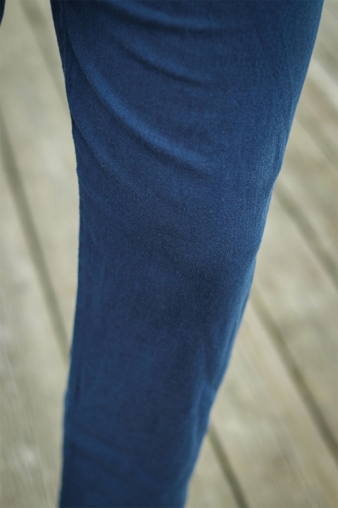 Selected Brody Linen Pants Dark Sapphire