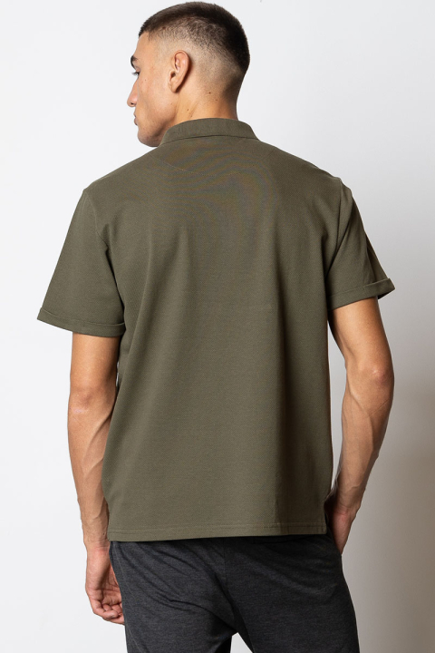 Clean Cut Copenhagen Silkeborg Stretch Polo Army