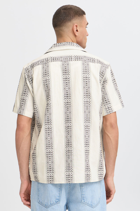 Solid Parker Shirt Off White