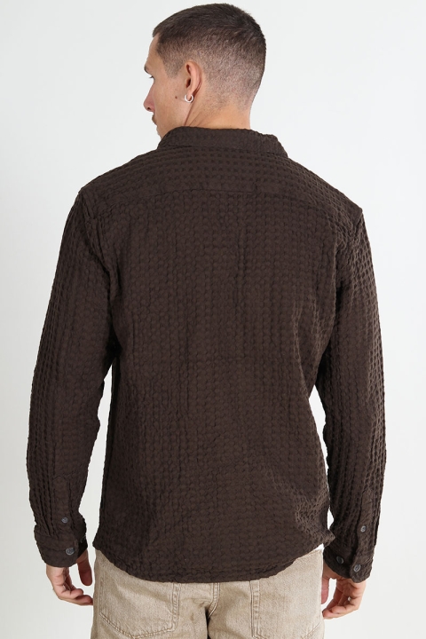 Solid Nelix LS Shirt Slate Black