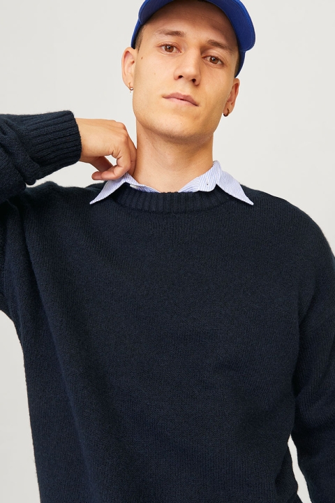 Jack & Jones Ollie Knit Crew Neck Sky Captain