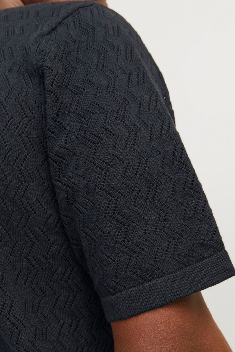 Jack & Jones Noto Knit SS Polo Black