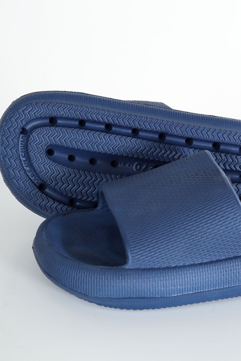 Basic Brand Soft Beach Sandal Navy