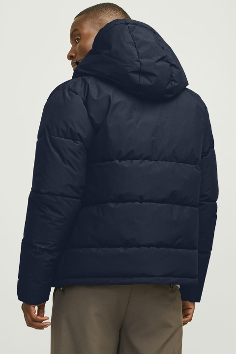 Jack & Jones World Puffer Jacket Navy Blazer