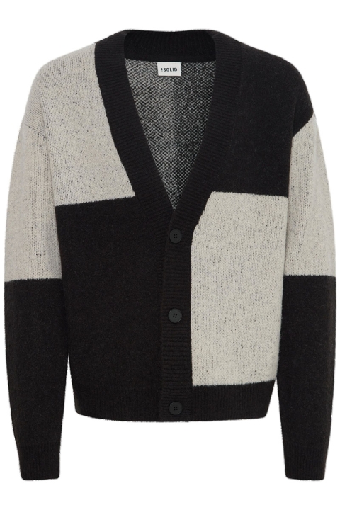 Solid Manning Cardigan True Black