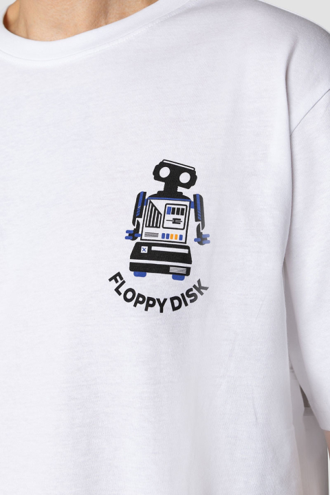 Clean Cut Copenhagen Floppy disk T-shirt SS White