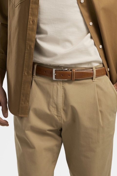 Saddler Odense Belt Light brown