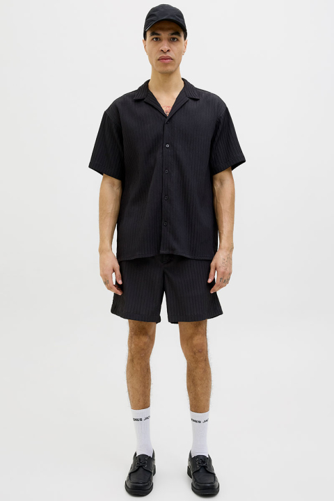 Jack & Jones Massimo Resort Shirt SS Black