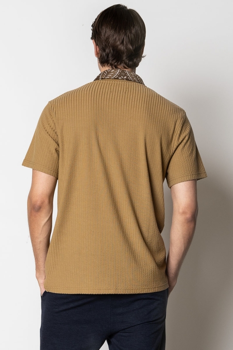 Clean Cut Copenhagen Jasper T-shirt Dark Khaki