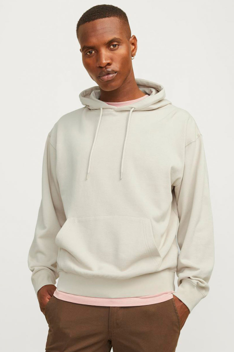 Jack & Jones Charge Sweat Hoodie Loose Fit Moonbeam