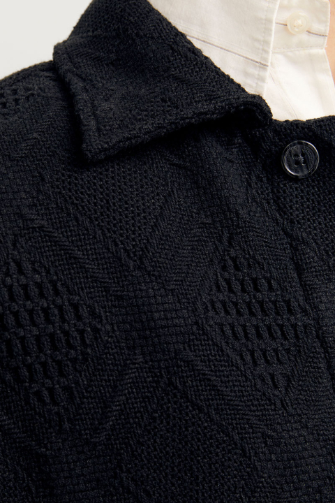 Jack & Jones Greenpoint Jacquard Overshirt  Black