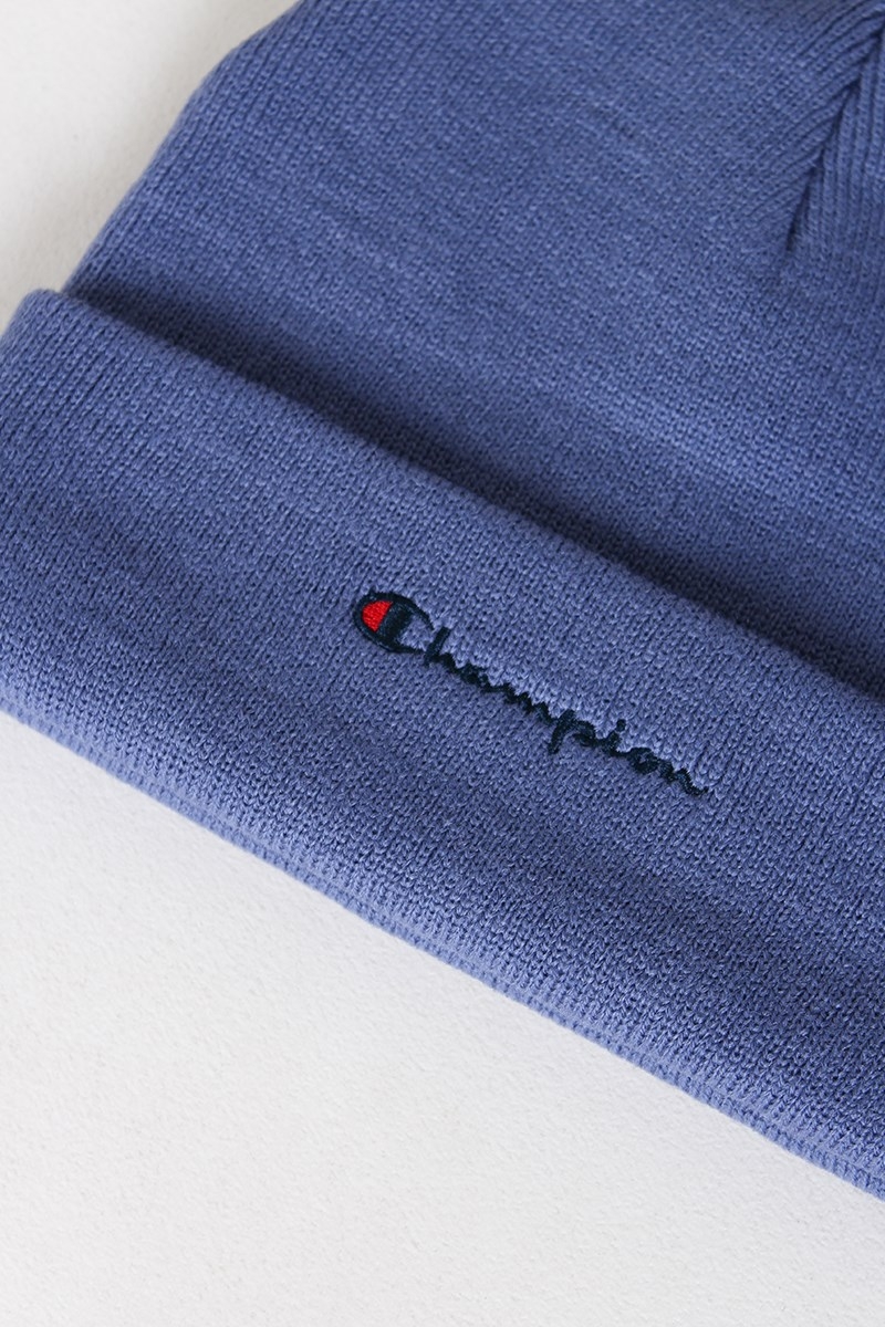 blue champion beanie