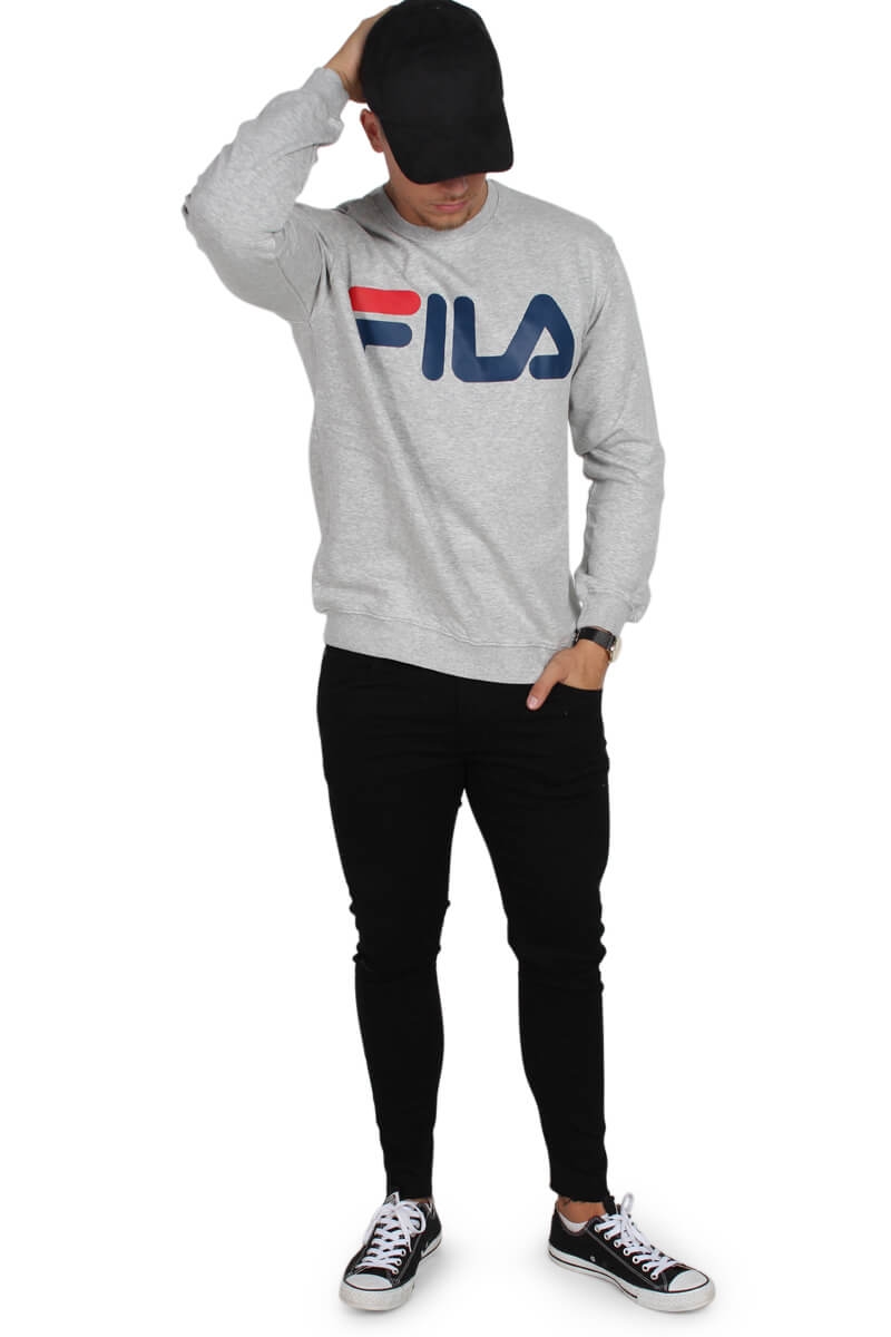 Oraal lepel skelet Fila Classic Logo Sweatshirts Light Grey