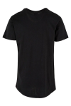 URBAN CLASSICS Shaped Long Tee Black