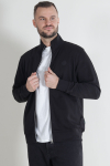 Kronstadt Lars Badge Zip Sweat Black