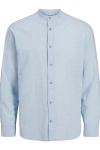 Jack & Jones Summer Band Shirt LS Chambray Blue