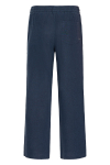 Allan Elasticated Linen Trousers Insignia Blue