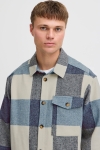 Solid Manheim Shirt Faded Denim