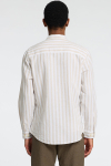 Selected Slim Sun Linen Shirt LS Pure Cashmere Stripe